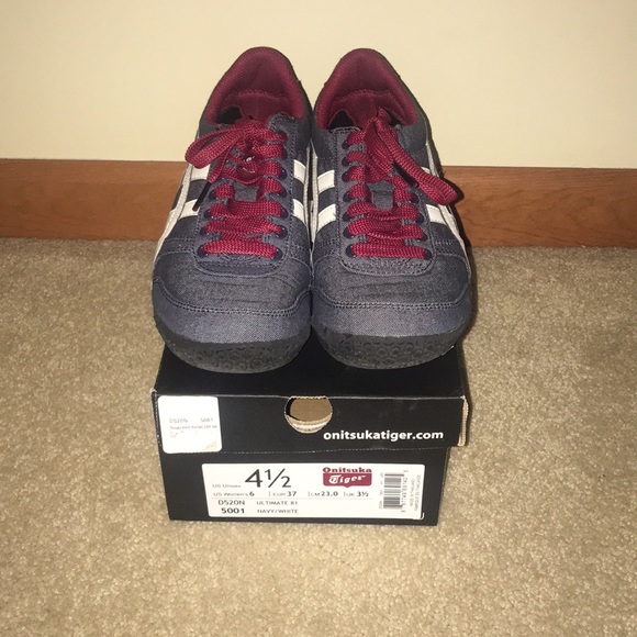 onitsuka tiger ultimate 81 navy white